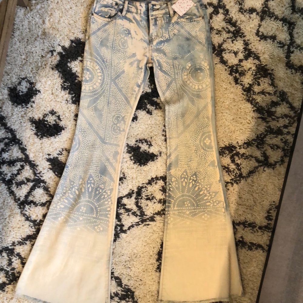 Free People Bell Bottom Jeans